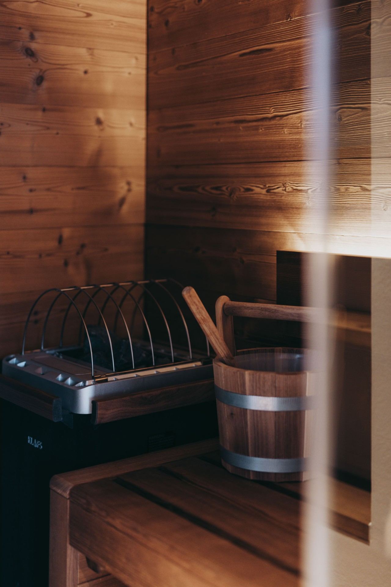 Sauna finlandais privé dans Room N°3