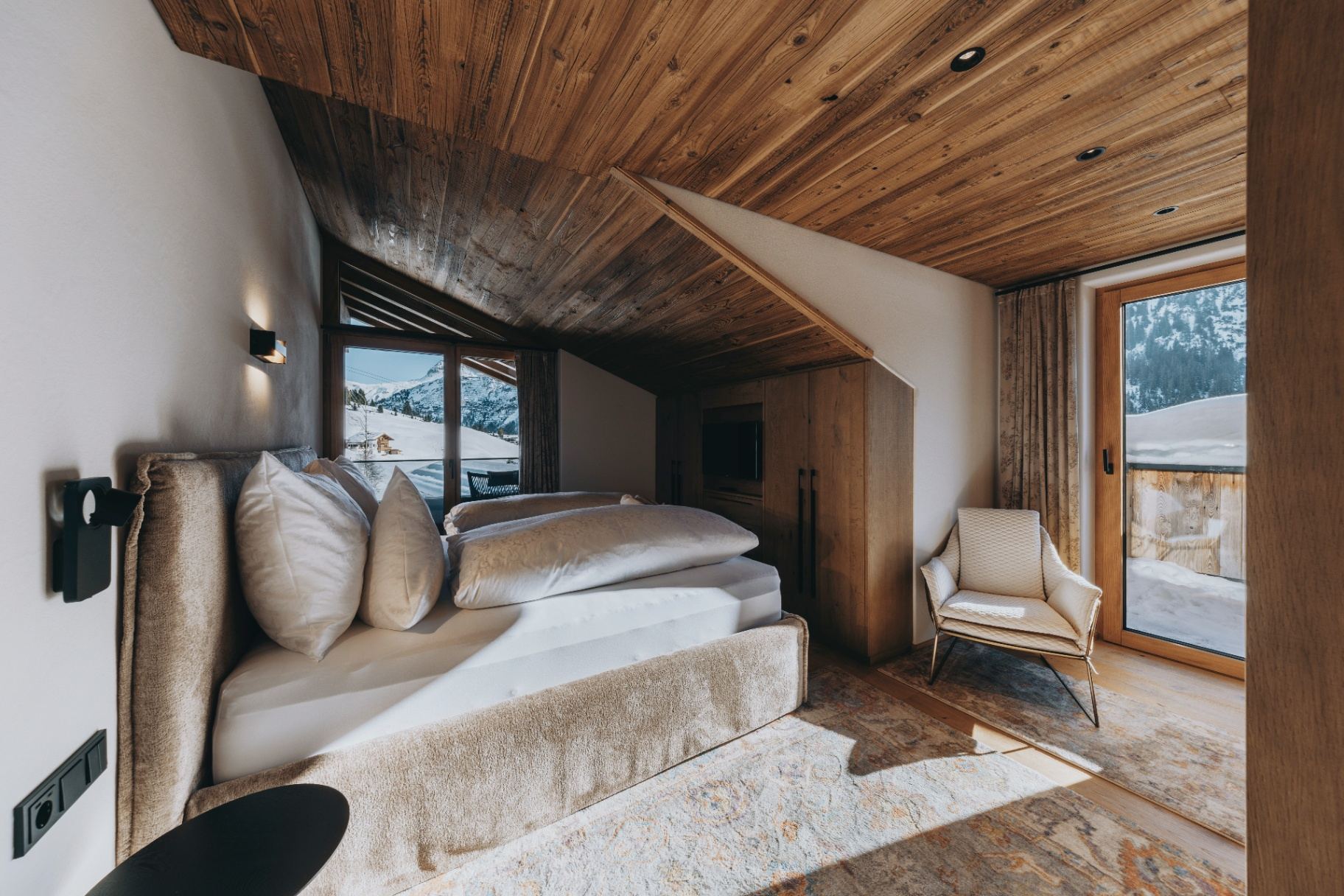Chambre avec vue montagne